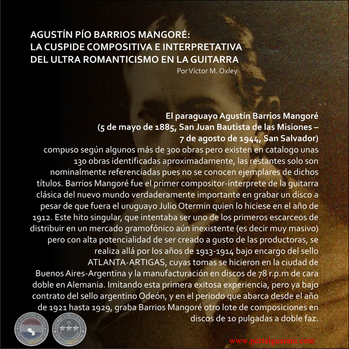 MANGORÉ INTERPRETA A MANGORÉ - POR EL LIC. VÍCTOR M. OXLEY YNSFRÁN